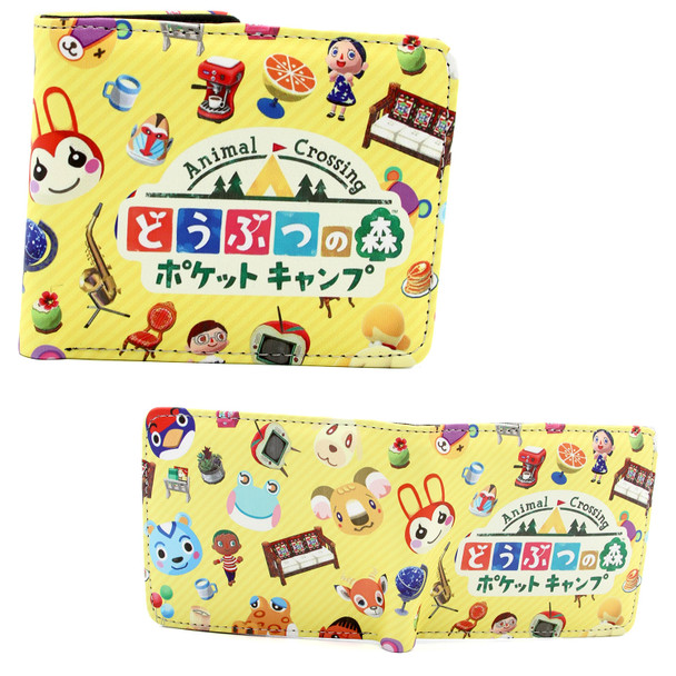 Housewares & Characters - Animal Crossing 4x5" BiFold Wallet