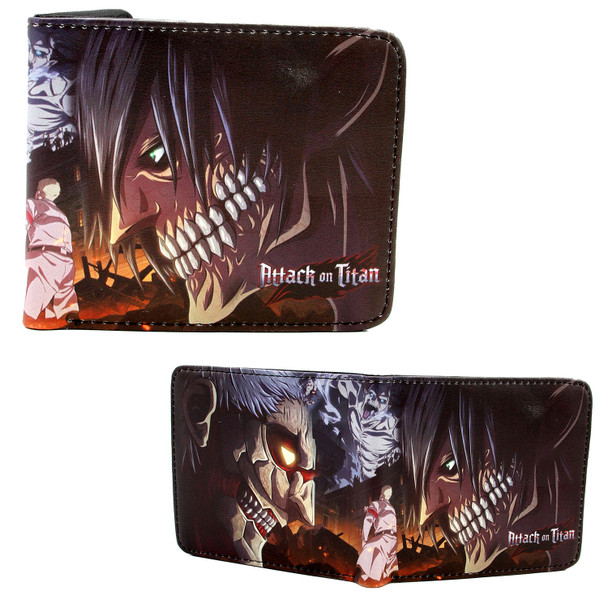 Attack vs. Armored Titan - Attack on Titan 4x5" BiFold Wallet