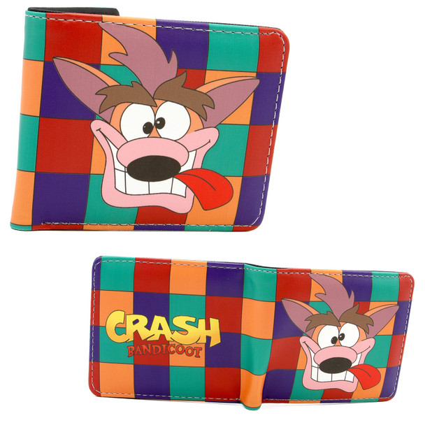 Funny Crash - Crash Bandicoot 4x5" BiFold Wallet