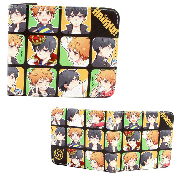 Hinata & Tobio - Haikyuu!! 4x5" BiFold Wallet Hinata & Tobio - Haikyuu!! 4x5" BiFold Wallet