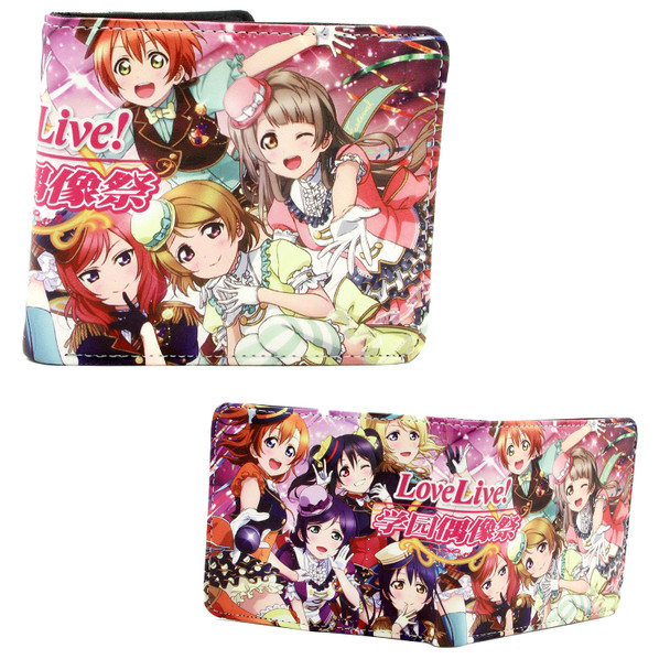 School Idol Festival - Love Live! 4x5" BiFold Wallet School Idol Festival - Love Live! 4x5" BiFold Wallet