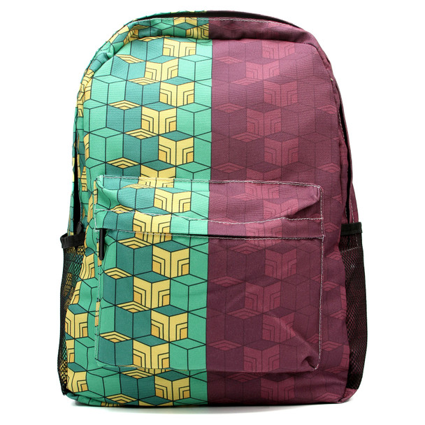 Giyu Tomioka Pattern Arch - Demon Slayer 17" School Backpack