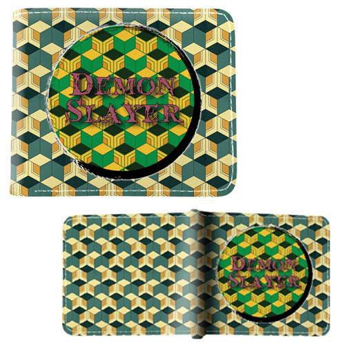 Giyu Tomioka Pattern - Demon Slayer 4x5" BiFold Wallet