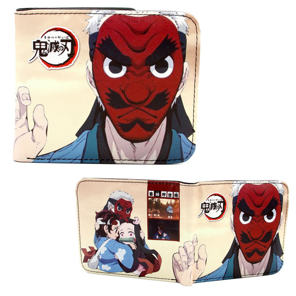 Sakonji Urokodaki - Demon Slayer 4x5" BiFold Wallet Sakonji Urokodaki - Demon Slayer 4x5" BiFold Wallet