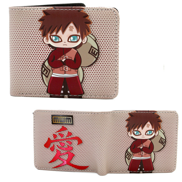Chibi Gaara Stand - Naruto 4x5" BiFold Wallet
