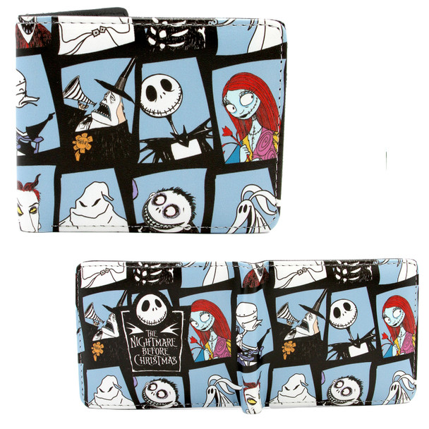 Halloween Town - Nightmare Before Christmas 4x5" BiFold Wallet