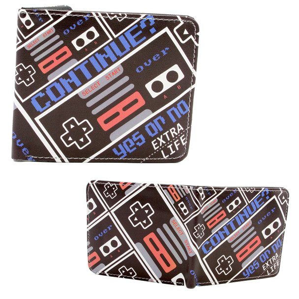 Famicom Controller - NES 4x5" BiFold Wallet Famicom Controller - NES 4x5" BiFold Wallet