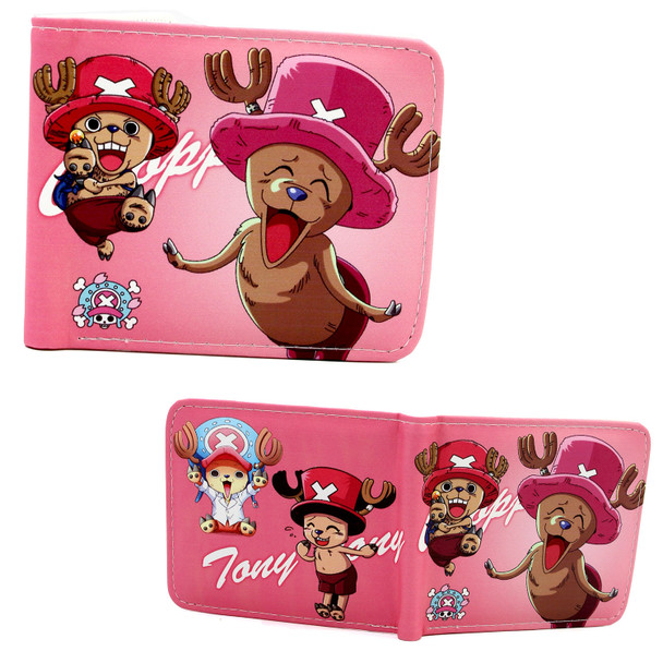 Tony Chopper Happy - One Piece 4x5" BiFold Wallet