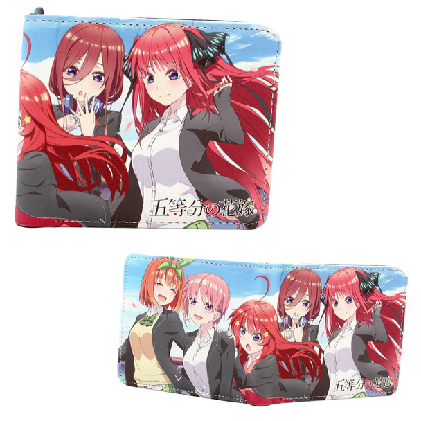 Quintuplets - Quintessential Quintuplets 4x5" BiFold Wallet