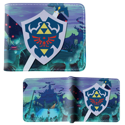 Hylian Shield & Sword - The Legend of Zelda 4x5" BiFold Wallet
