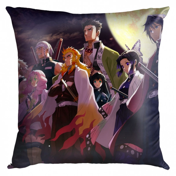 The Hashiras under the Moon - Demon Slayer 16.5" Pillow Case