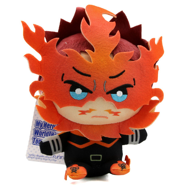 Endeavor - My Hero Academia 6" World Heroes' Mission Series 2 Dangler Plush (Banpresto)