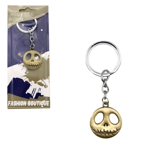 Jack Skellington Skull - Nightmare Before Christmas Keychain