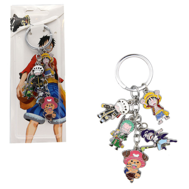 Pirate Crews - One Piece 5 Pcs. Keychain