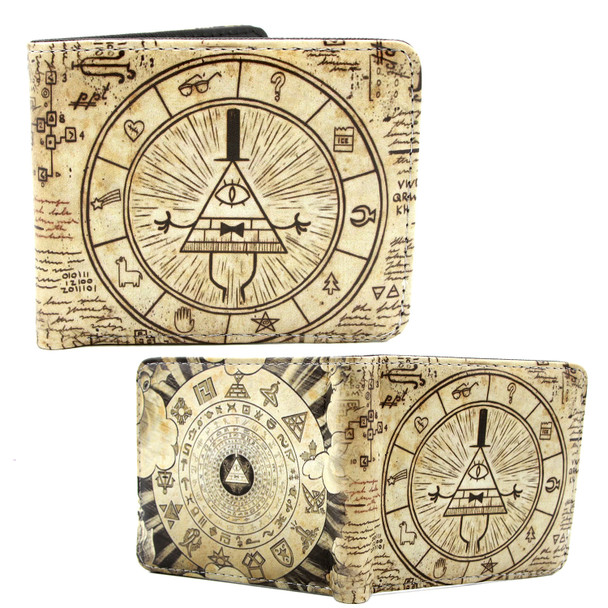 Bill Cipher - Gravity Falls 4x5" BiFold Wallet