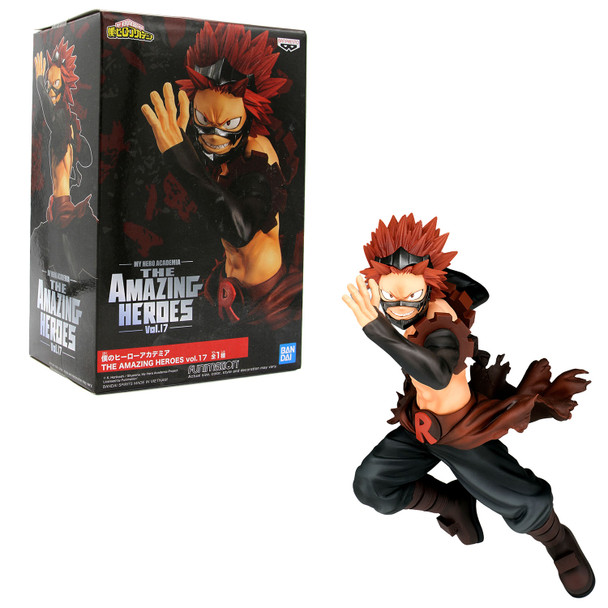 Eijiro Kirishima - My Hero Academia 5" Vol. 17 Amazing Heroes Figure (Banpresto)