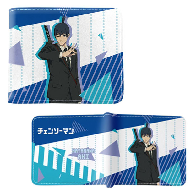Aki Hayakawa Style A - Chainsaw Man 4x5" BiFold Wallet Aki Hayakawa Style A - Chainsaw Man 4x5" BiFold Wallet