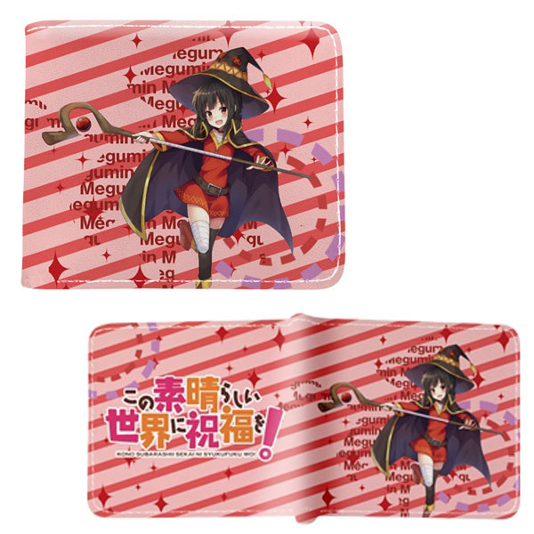 Megumin Style A - KonoSuba 4x5" BiFold Wallet