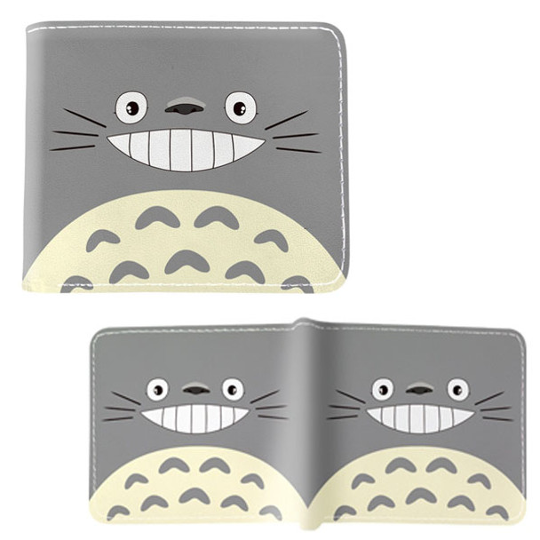 Totoro Face - My Neighbor Totoro 4x5" BiFold Wallet Totoro Face - My Neighbor Totoro 4x5" BiFold Wallet