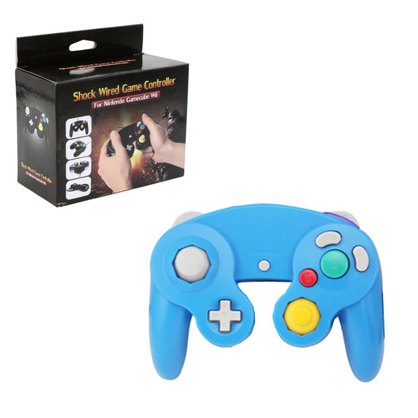 Gamecube Rumble Analog Controller Pad - Light Blue (Hexir)