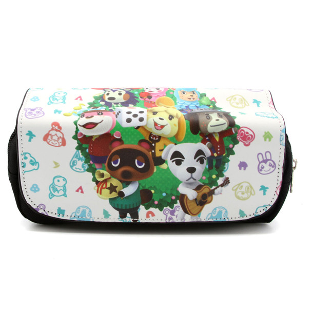 Villagers Style A - Animal Crossing Clutch Pencil Bag Villagers Style A - Animal Crossing Clutch Pencil Bag