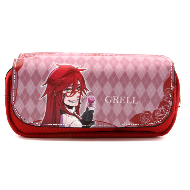 Grell Sutcliff Style A - Black Butler Clutch Pencil Bag