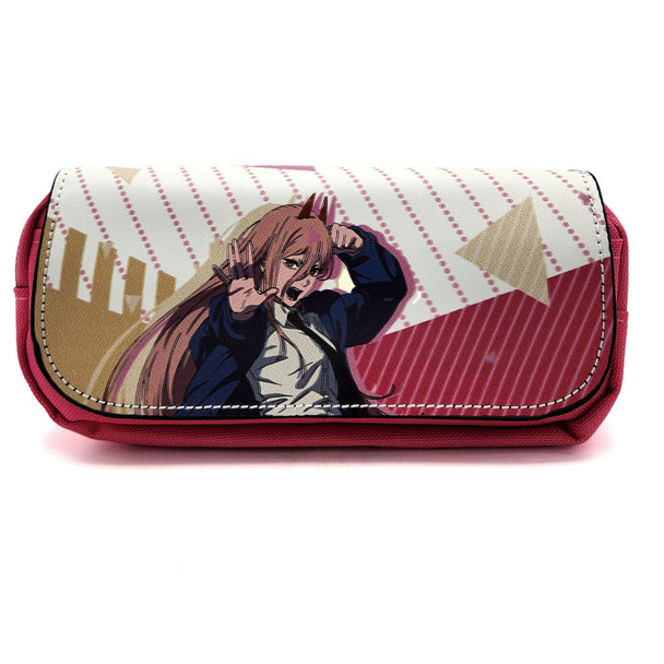 Power Style A - Chainsaw Man Clutch Pencil Bag