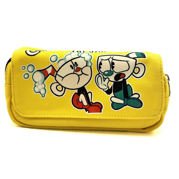 Stop That! Grampa Says It's Ride - Cuphead Clutch Pencil Bag Stop That! Grampa Says It's Ride - Cuphead Clutch Pencil Bag