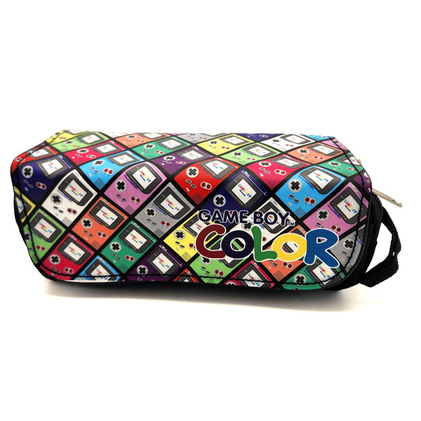 Console Pattern - Gameboy Color Clutch Pencil Bag Console Pattern - Gameboy Color Clutch Pencil Bag