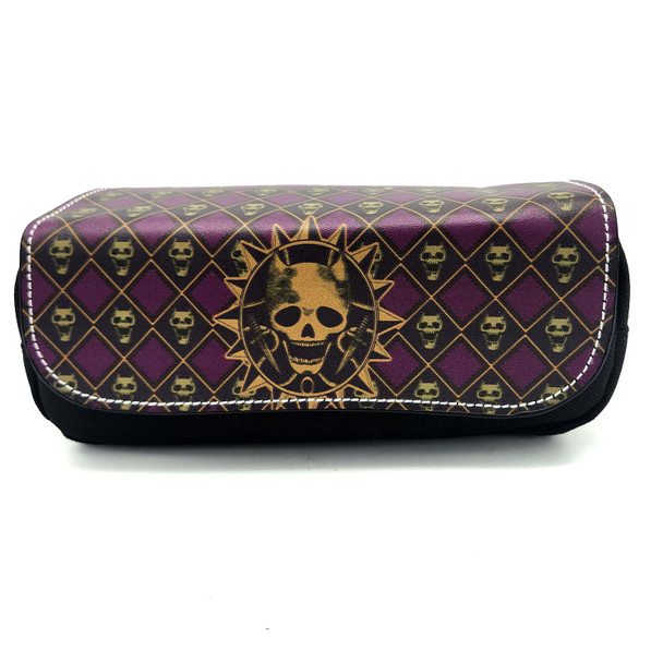 Killer Queen's Skull Logo - Jojo Bizarre Adventure Clutch Pencil Bag