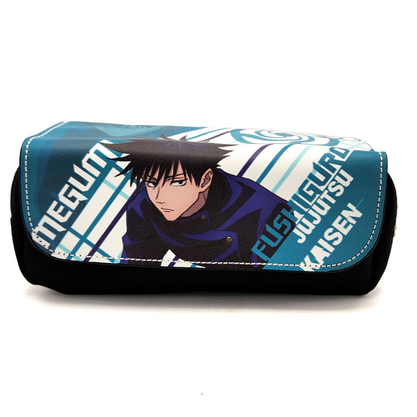 Megumi Fushiguro Style A - Jujutsu Kaisen Clutch Pencil Bag