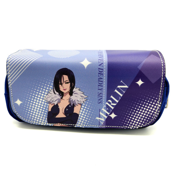 Merlin Style A - Seven Deadly Sins Clutch Pencil Bag Merlin Style A - Seven Deadly Sins Clutch Pencil Bag