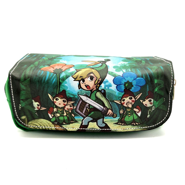 Link with Bird Hat - The Legend of Zelda Clutch Pencil Bag