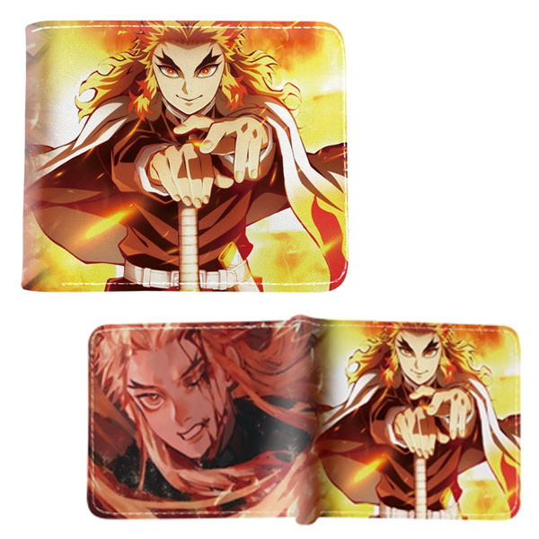 Kyojuro Rengoku Ablaze - Demon Slayer 4x5" BiFold Wallet