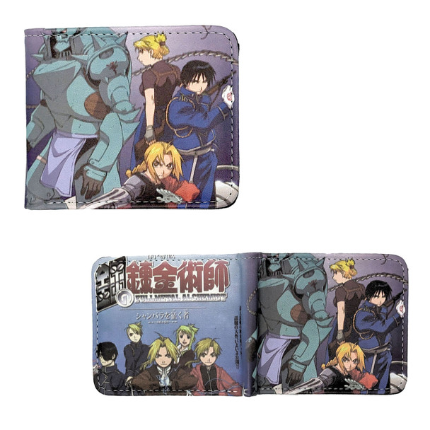 Poster Cover - Fullmetal Alchemist 4x5" BiFold Wallet