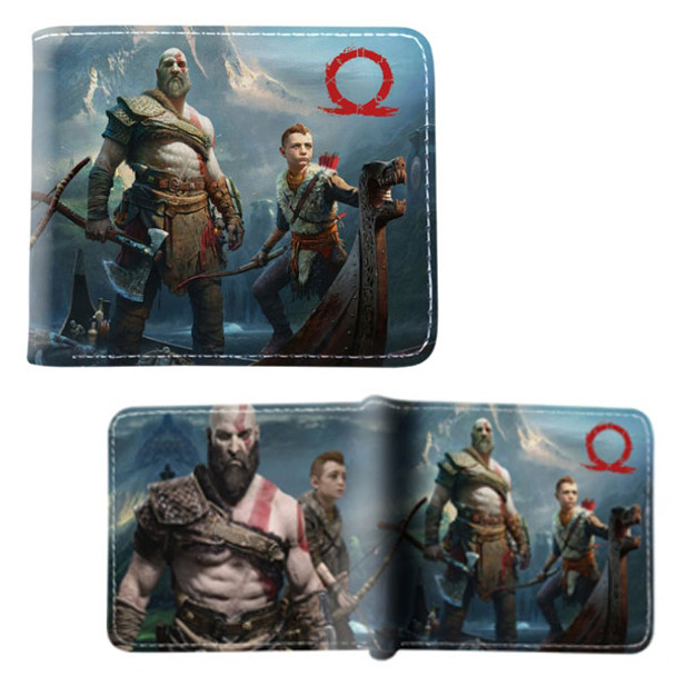 Kratos & Atreus - God of War 4x5" BiFold Wallet Kratos & Atreus - God of War 4x5" BiFold Wallet