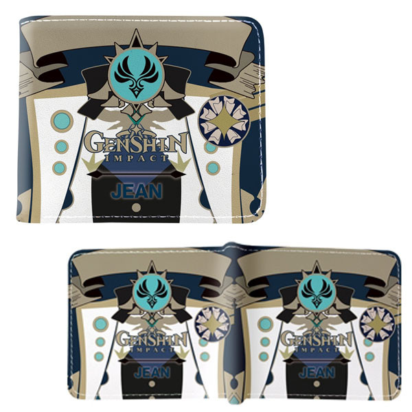 Jean Gunnhildr Outfit - Genshin Impact 4x5" BiFold Wallet