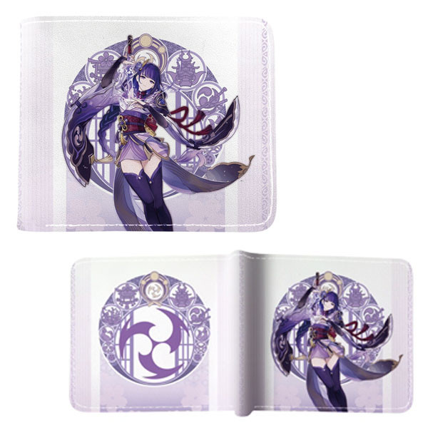 Raiden Shogun Poster - Genshin Impact 4x5" BiFold Wallet