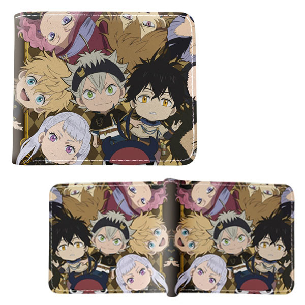 Chibi Black Bull - Black Clover 4x5" BiFold Wallet