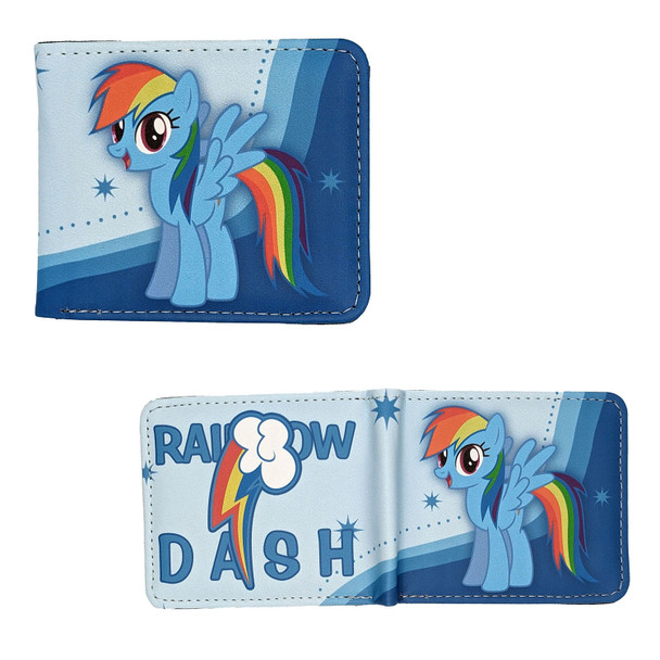 Rainbow Dash - My Little Pony 4x5" BiFold Wallet Rainbow Dash - My Little Pony 4x5" BiFold Wallet