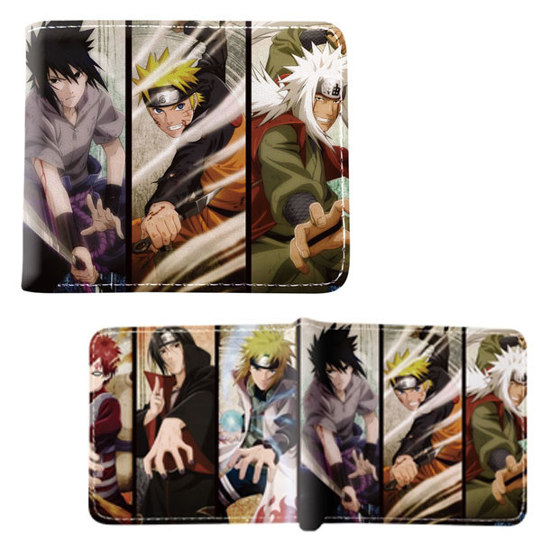Characters Slide - Naruto 4x5" BiFold Wallet