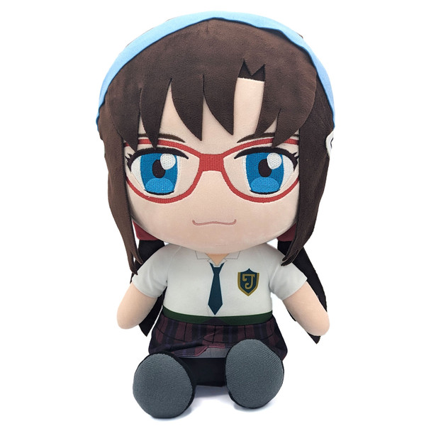 Mari Uniform Sit - Neon Genesis Evangelion New Movie 13" Plush (Great Eastern)