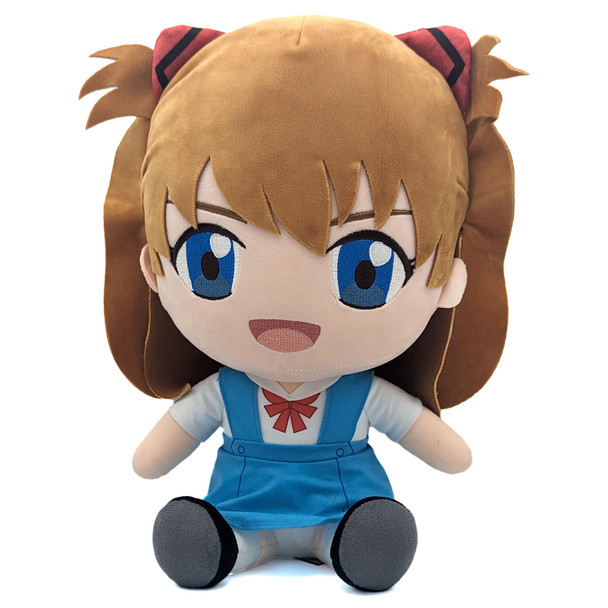 Asuka Langley Sohryu Uniform Sit - Neon Genesis Evangelion New Movie 13" Plush (Great Eastern)