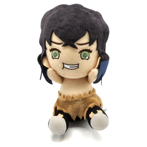 Inosuke Hashibira Real Face - Demon Slayer 8" Big Plush (Banpresto)