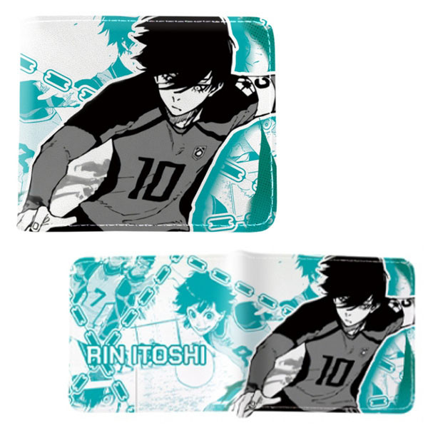 Rin Itoshi Style B - Blue Lock 4x5" BiFold Wallet