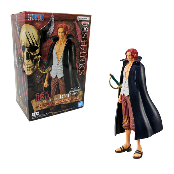 Shanks - One Piece 7" DXF Grandline Men Wanokuni Vol 2 Figure (Banpresto)