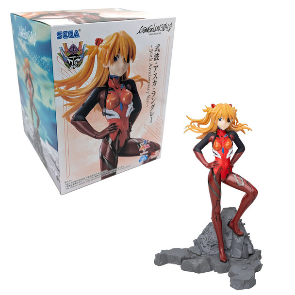 Asuka Shikinami Langley 30th Anniversary - Neon Genesis Evangelion 8" Luminasta Figure (Sega)