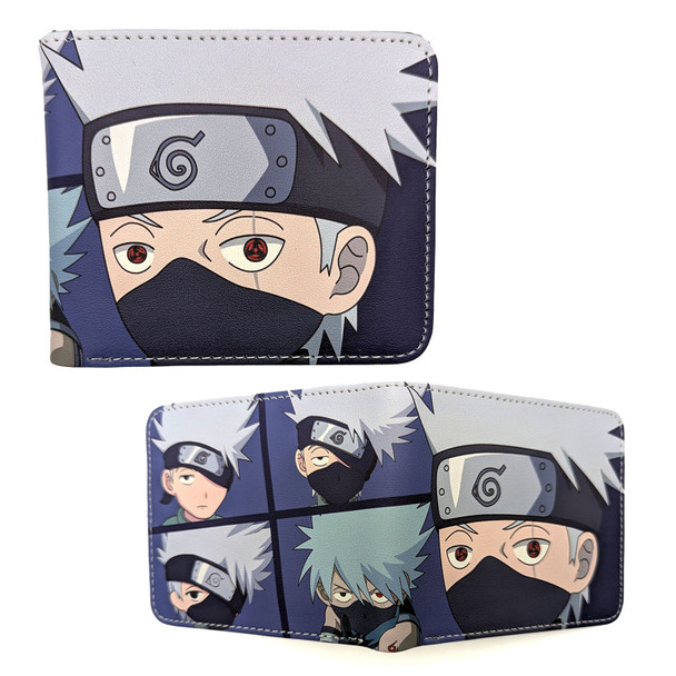 Chibi Kakashi Hatake Style B - Naruto 4x5" BiFold Wallet Chibi Kakashi Hatake Style B - Naruto 4x5" BiFold Wallet