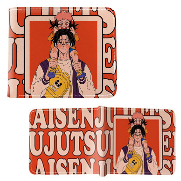 Choso & Little Yuji Itadori - Jujutsu Kaisen 4x5" BiFold Wallet Choso & Little Yuji Itadori - Jujutsu Kaisen 4x5" BiFold Wallet