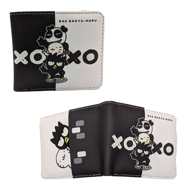 Bad Badtz-Maru X and O - Hello Kitty 4x5" BiFold Wallet Bad Badtz-Maru X and O - Hello Kitty 4x5" BiFold Wallet